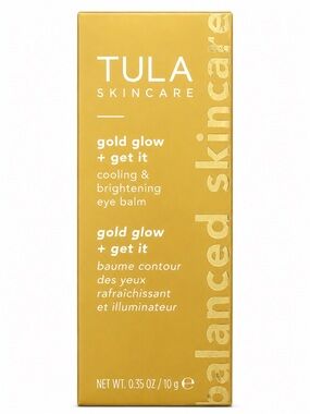 Tula Gold Glow Cooling & Brightening Eye Balm